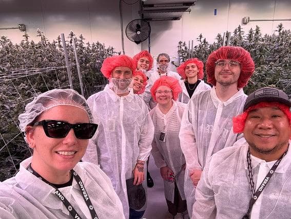 Our Frederick, MD retail team stepped out of the dispensary to see cultivation in action. Grateful for their energy, teamwork, and the positivity they bring every day 🌿 #MarylandCannabis #cannabisindustry