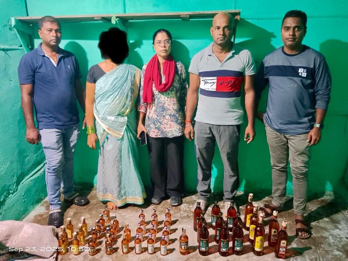 Relentless Action Against Bootlegging!

The Excise Team under the supervision of SDPO Diglipur has once again proved their unmatched vigilance and precision with a successful raid at Fisheries Colony, Mayabunder. During this operation, the team seized 46 bottles of IMFL