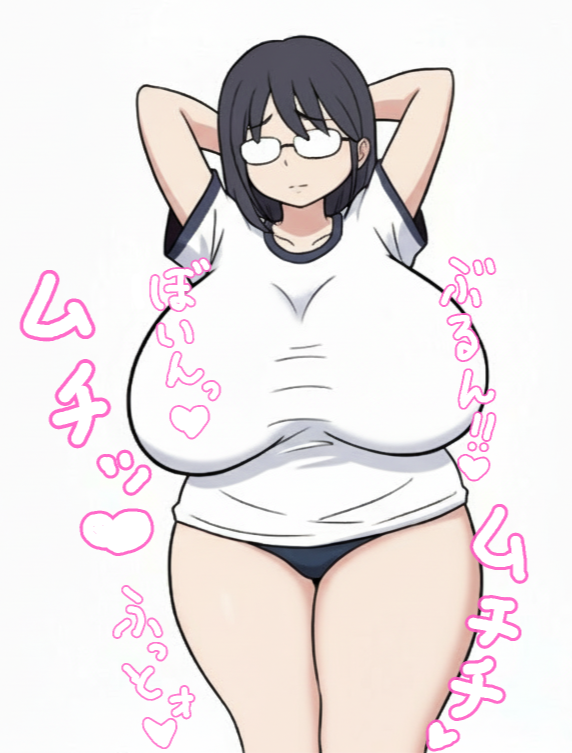 地味子×ドスケベ雌ボディ、好き…♡