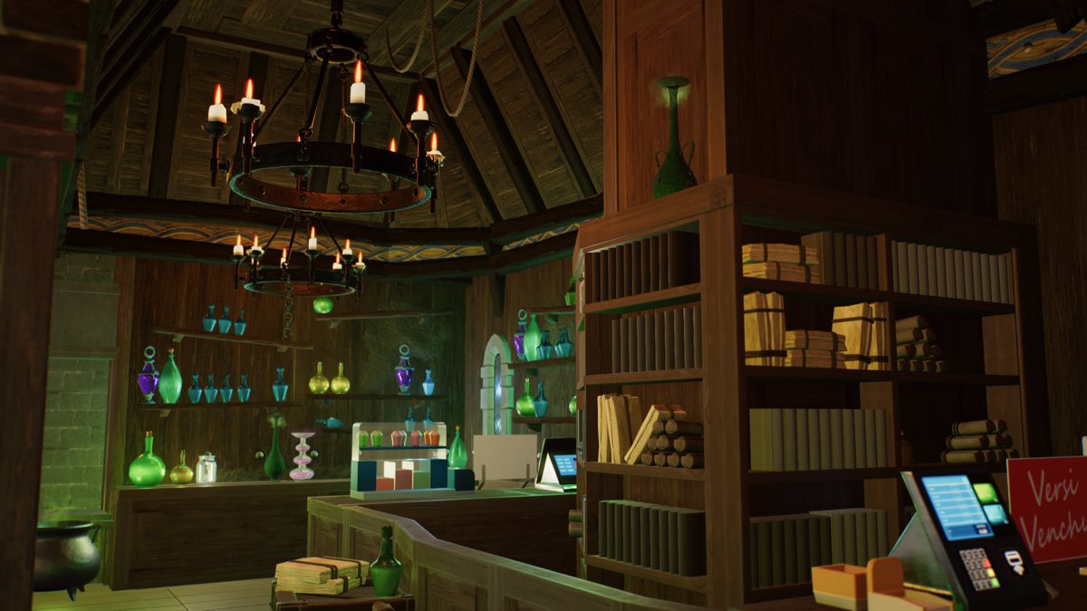 🪄 New video is live!

Learn how to build magical wonky facades in <a href="/PlanetCoaster/">Planet Coaster 2</a> 

Inspired by Hogsmeade, this tutorial covers 3 custom storefronts:

🏪 Honey Dukes Elixir Boutique
🧪 Slug &amp; Jitters
🍺 The Three Broomsticks

Watch here 👉 youtu.be/uHIRYN6wGY0