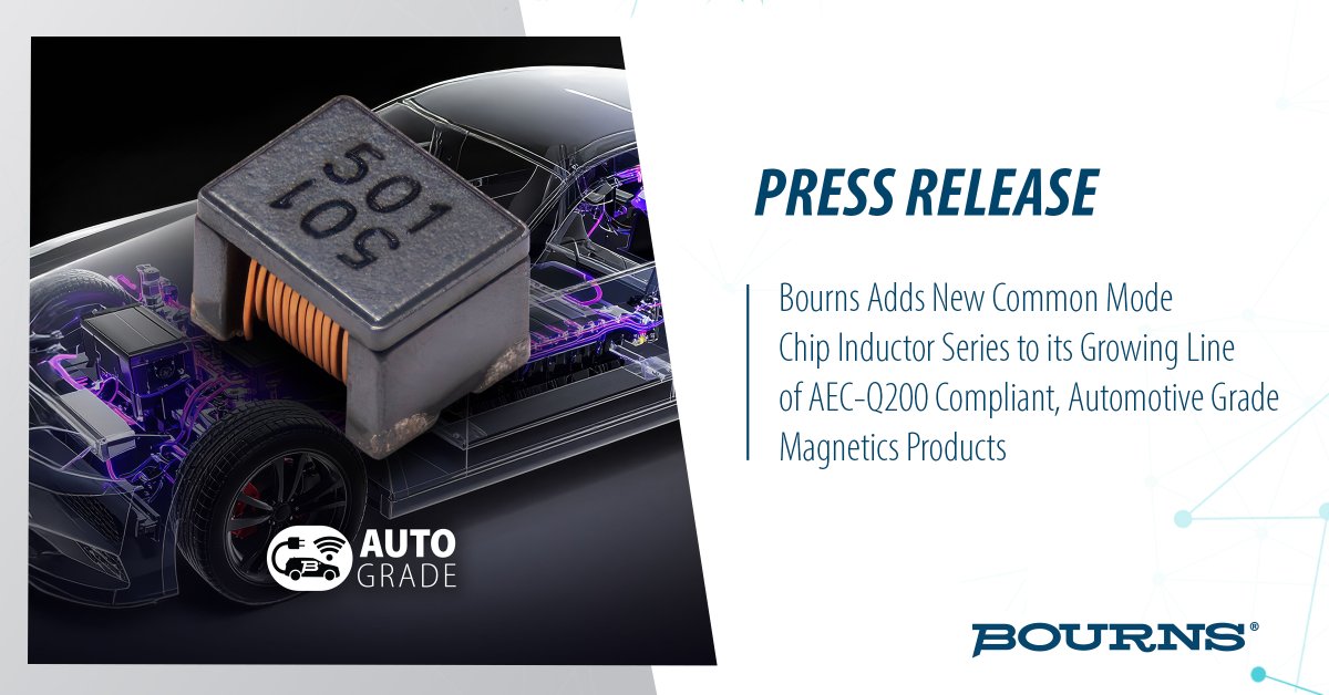The Bourns SRF3225TAP Inductors will take care of all of your EMI problems, their AEC-Q200 compliance and compact size are ideal for solving your EMI issues!

Is this the answer to your problems?

bourns.co/46RNxHa #Inductors #Magnetics #Automotive #Bourns