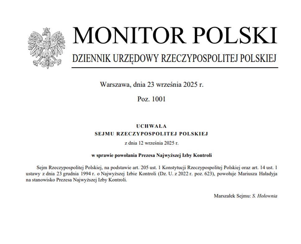Dziennik Urzędowy RP „Monitor Polski” tweet media