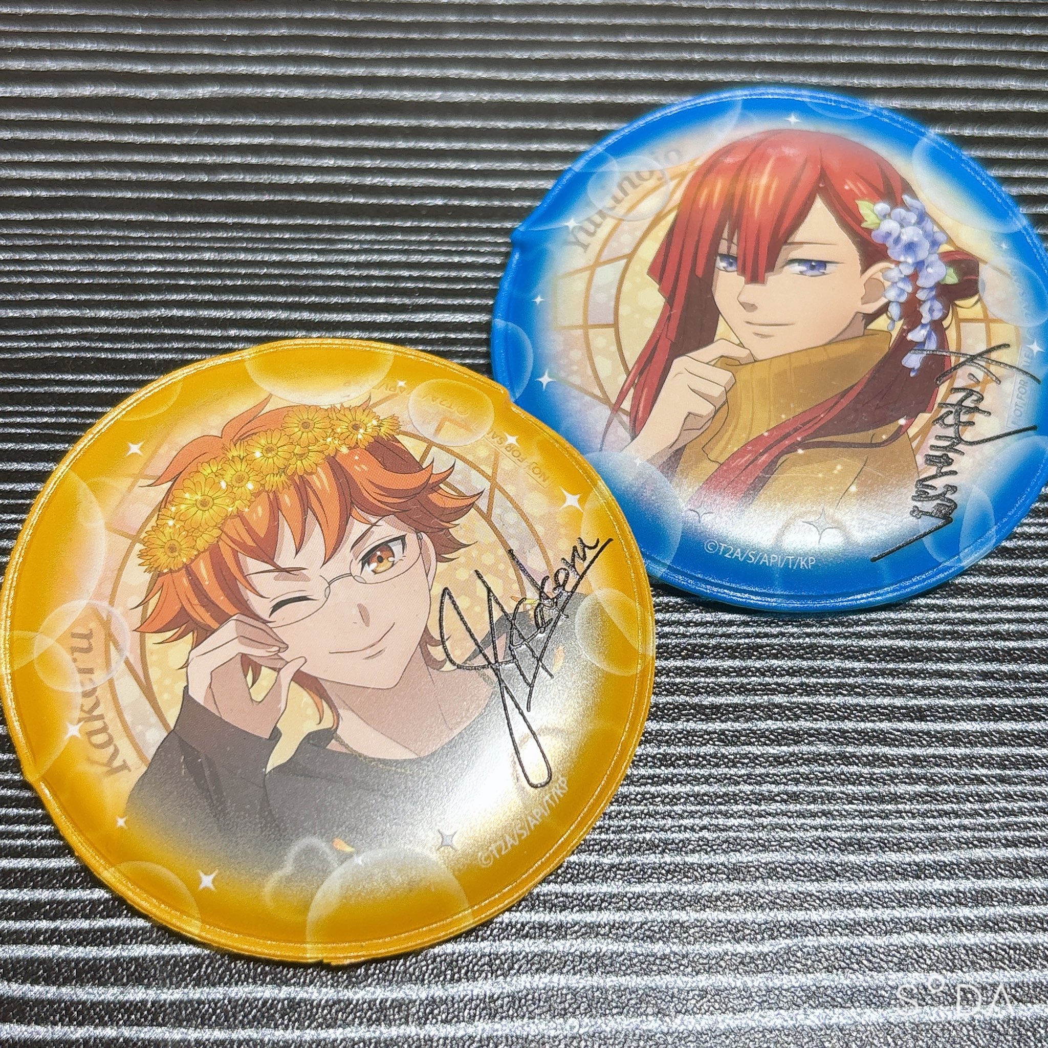 りたーん缶バッチ(てでぃ、れう、ユキトケ、koeiro、しぐも) SD BADGE VOL1 – CRAZY RACCOON
