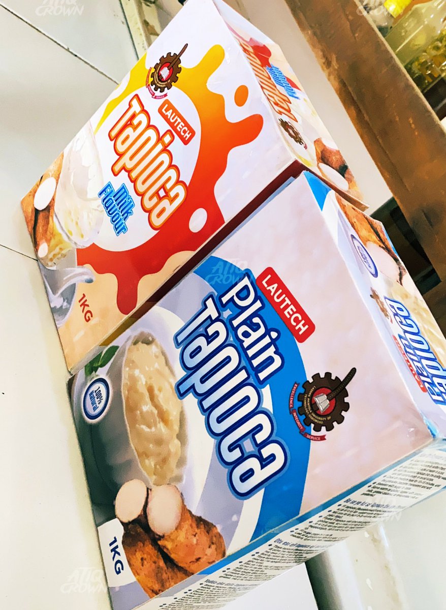 atiqcrown's tweet image. 1/9
LAUTECH Plain &amp;amp; Milk-Flavour Tapioca. 
A class project brought to life by a passionate group from the Class of ’25. Let’s Goooo!👇🧵

#tapioca #cassava #LAUTECH #foodproduction 
@lautechofficial