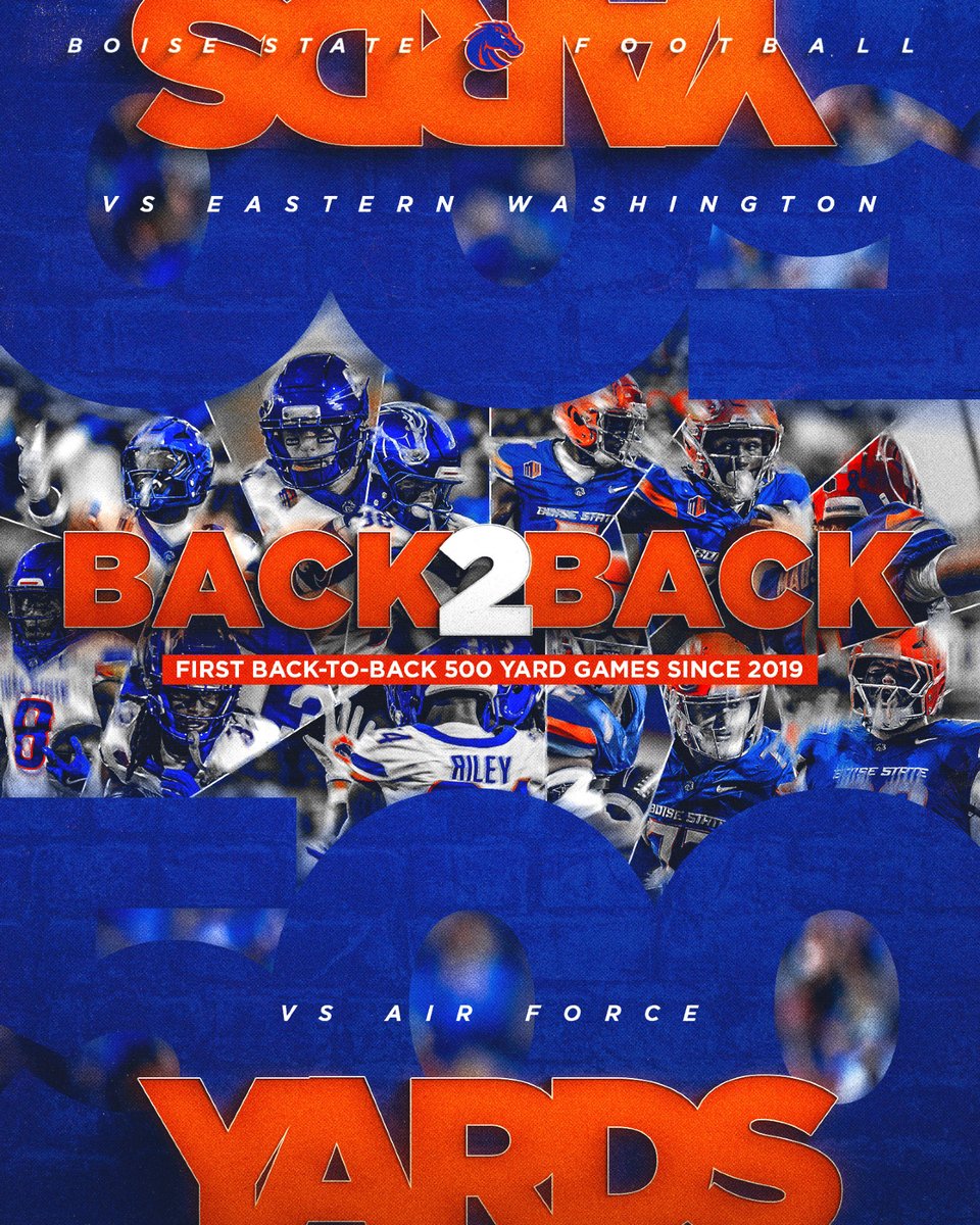 BroncoSportsFB's tweet image. We've got a good thing going 🔥

#BleedBlue | #BuiltDifferent