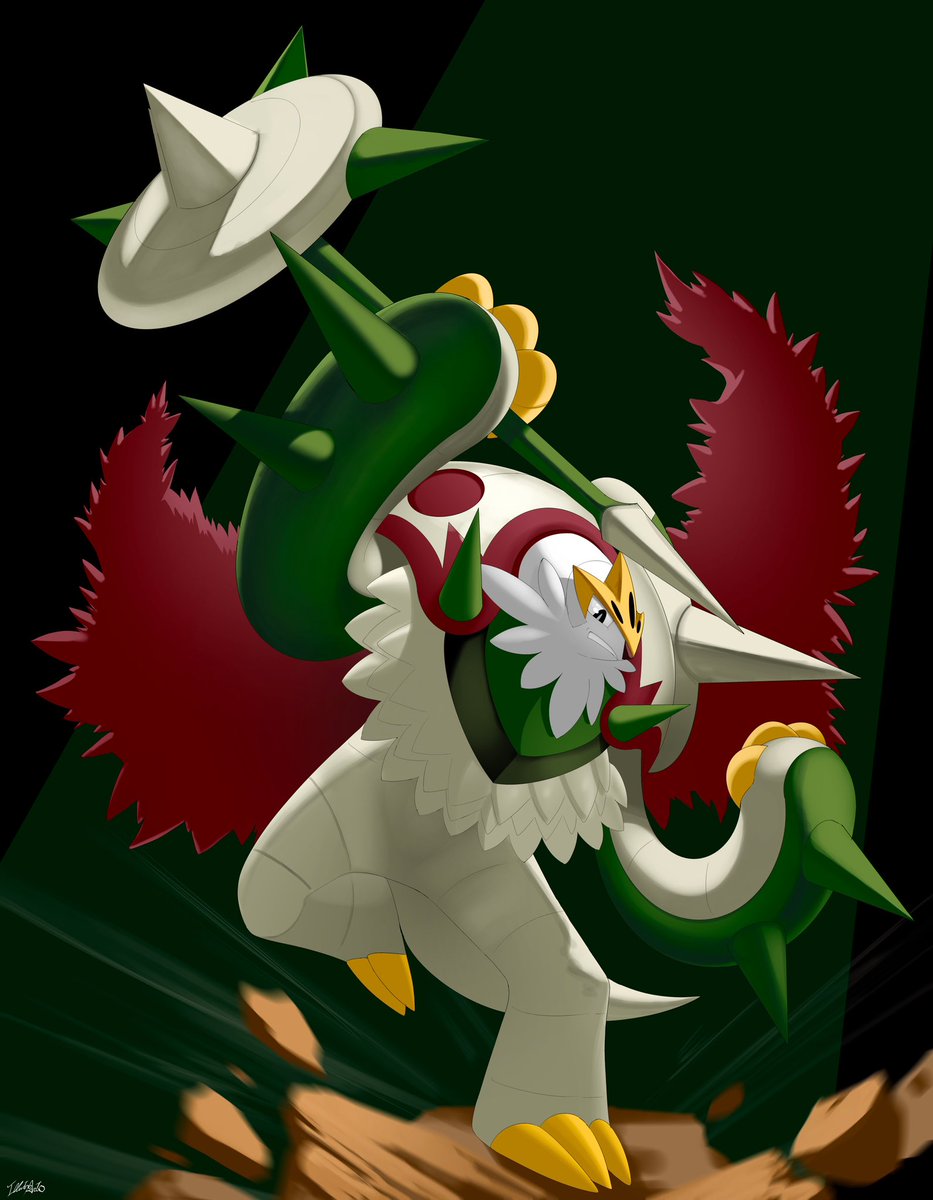 Mega Chesnaught
#PokemonLegendsZA 
#PokemonArt