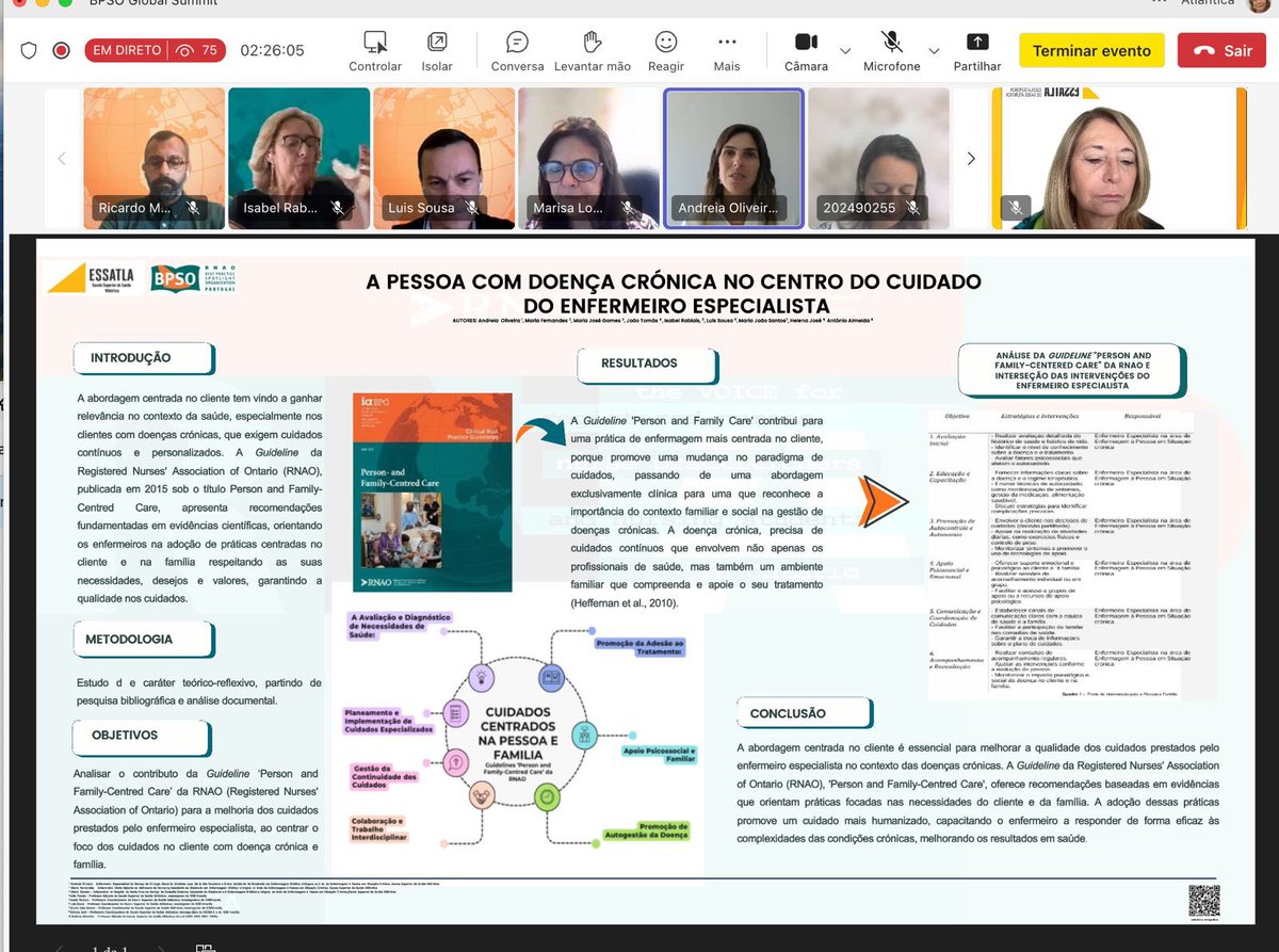 <a href="/ESSATLA_EBPSO/">ESSATLA_BPSO</a> attended the #BPSO Global Summit 2025, in collaboration with @esepporto and the University of Burgos. We shared strategies, results and challenges in implementing Good Nursing Practices, reinforcing ESSATLA’s leadership in promoting evidence-based care.

<a href="/RNAO/">RNAO</a>