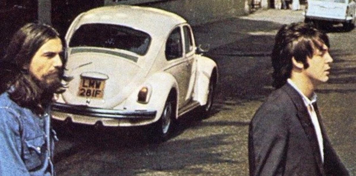 just found out that the numberplate of the vw-beetle in abbey road consistently get kept getting stolen after the albums release AND it fueled the paul is dead rumours (28 if = he wouldve been 28 that year IF he was alive)