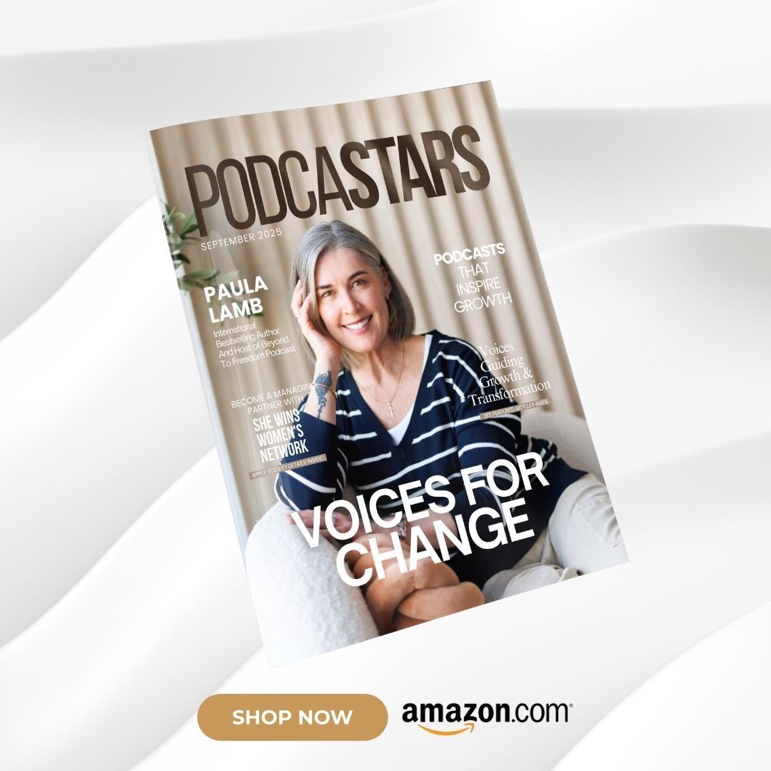 sherisesstudios's tweet image. ✨ From vision to voice

This issue celebrates podcasters making an impact. The September 2025 Edition of PODCASTARS Magazine with Paula C. Lamb is out now on Amazon!

📖 Now available on Amazon!
amazon.com/dp/1966798806

#PodcastarsMagazine #VoiceAndVision #NowAvailable