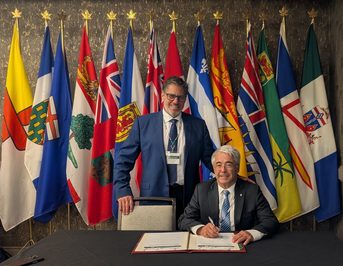 📣COMMUNIQUÉ | Une entente fédérale-provinciale-territoriale en matière d’échanges sur les cybermenaces et de partage sur les expertises et les outils a été entérinée aujourd’hui. Consultez le communiqué : ow.ly/IIj750X1aOz