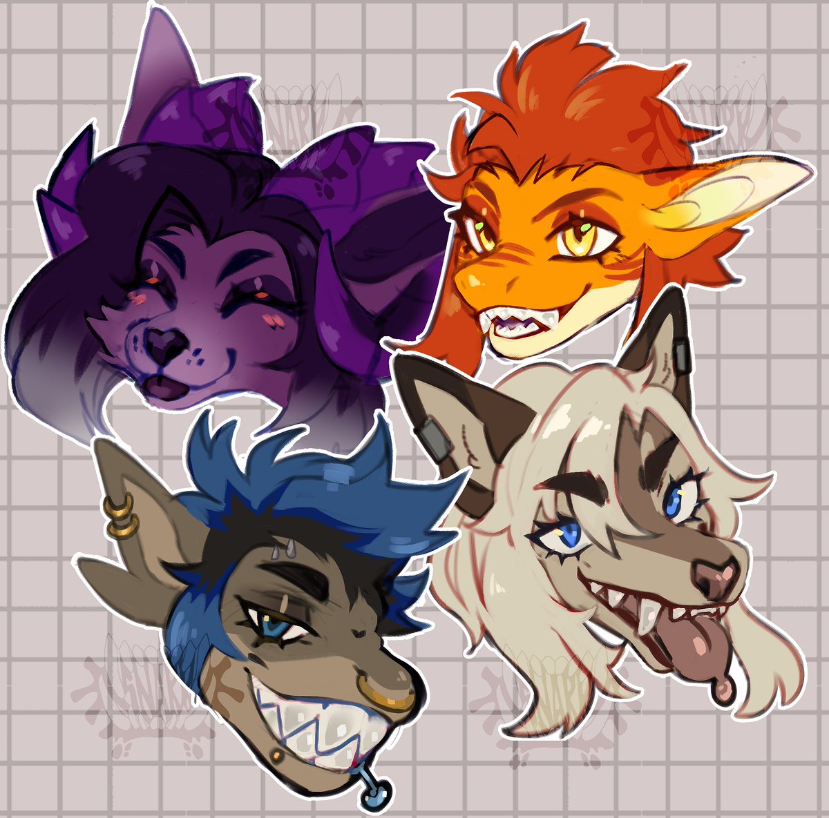 SnarkBytez's tweet photo. sketchy headshots completed for @Grumppupper! thank u for the support! If you're interested in stuff like this, send me a DM! https://t.co/B60RpSvfPS