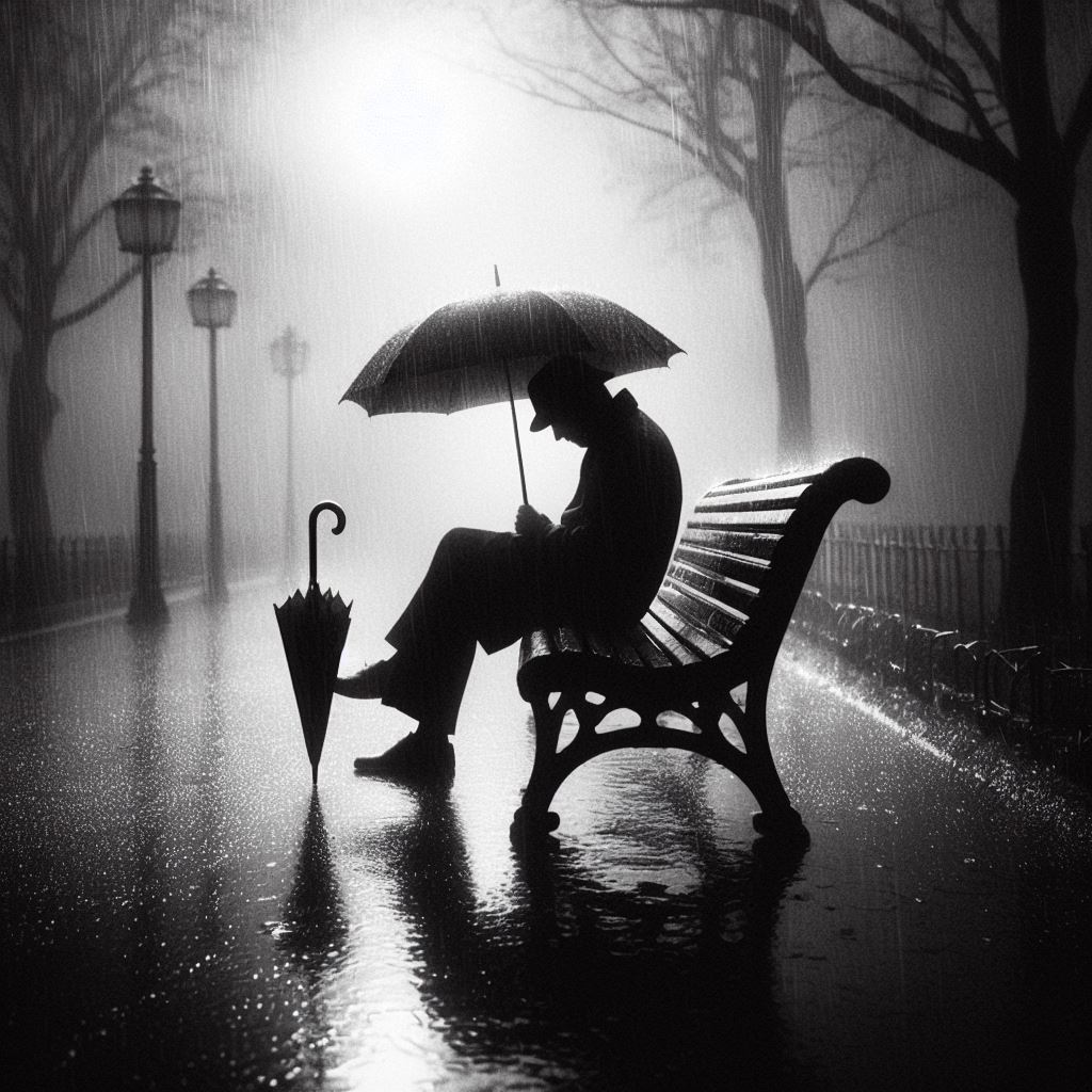 الحزن عاصي ع الحروف والقول
والكلمة مش غزل الحروف بحروف.
الكلمة اكبر من شعور موصوف
الكلمة حتة من الفؤاد والروح

فازاى هتوصف جرح فيك واجع
وازاى تلاقي المبنَى والمعنى.

كل اللى مات تأثير بطعنة حزن
كل اللى عايش فَـر من طعنة.

فامسك لسانك ياعليل الروح.
بعض الكلام لو ينفلت لعنة.

؛✍️