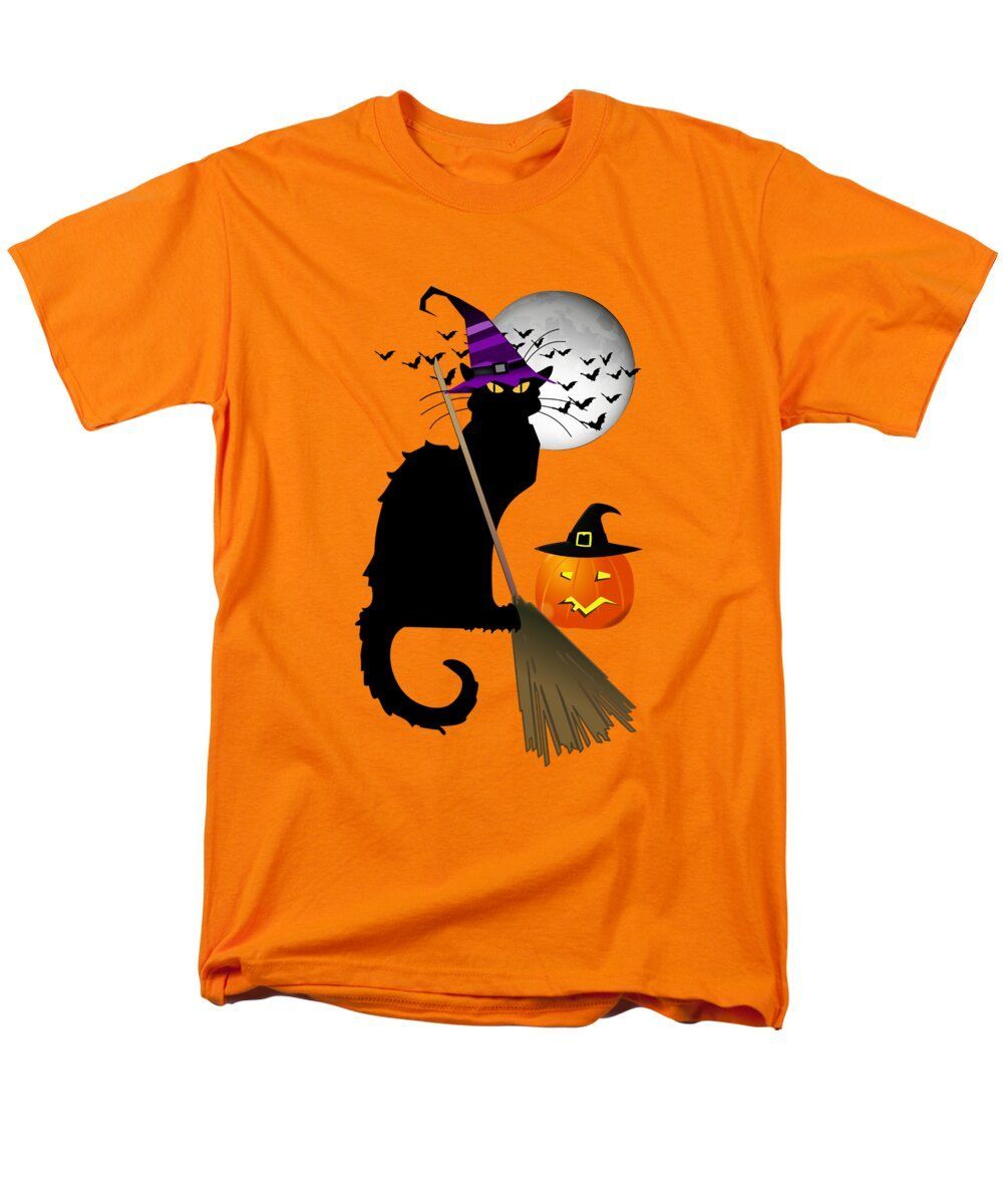Le Chat Noir - Halloween Witch #1 T-Shirt  * Several tee shirt colors, styles and sizes for adults and kids! *   buff.ly/7xvSOsP