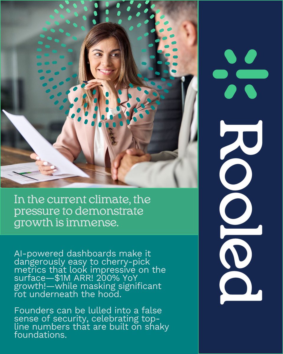 Celebrating growth metrics that investors might see as red flags? In today's climate, misleading CAC or hollow MRR can kill deals. Learn how to spot and fix the 3 most common "fake growth" traps to build a bullet-proof financial narrative.

LINK: ow.ly/Nm9u50X1b47
#Startup