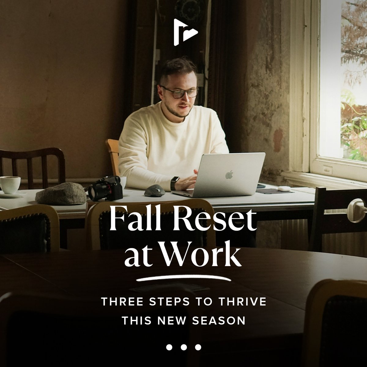 Your fall reset starts here! 🍁 As the seasons shift from summer to fall, it’s the perfect time to pause, take a breath, and reset.

1️⃣ Reestablish rhythms. rnow.me/ready
2️⃣ Overcome distractions. rnow.me/focus
3️⃣ Refocus priorities. rnow.me/21-laws-leader…