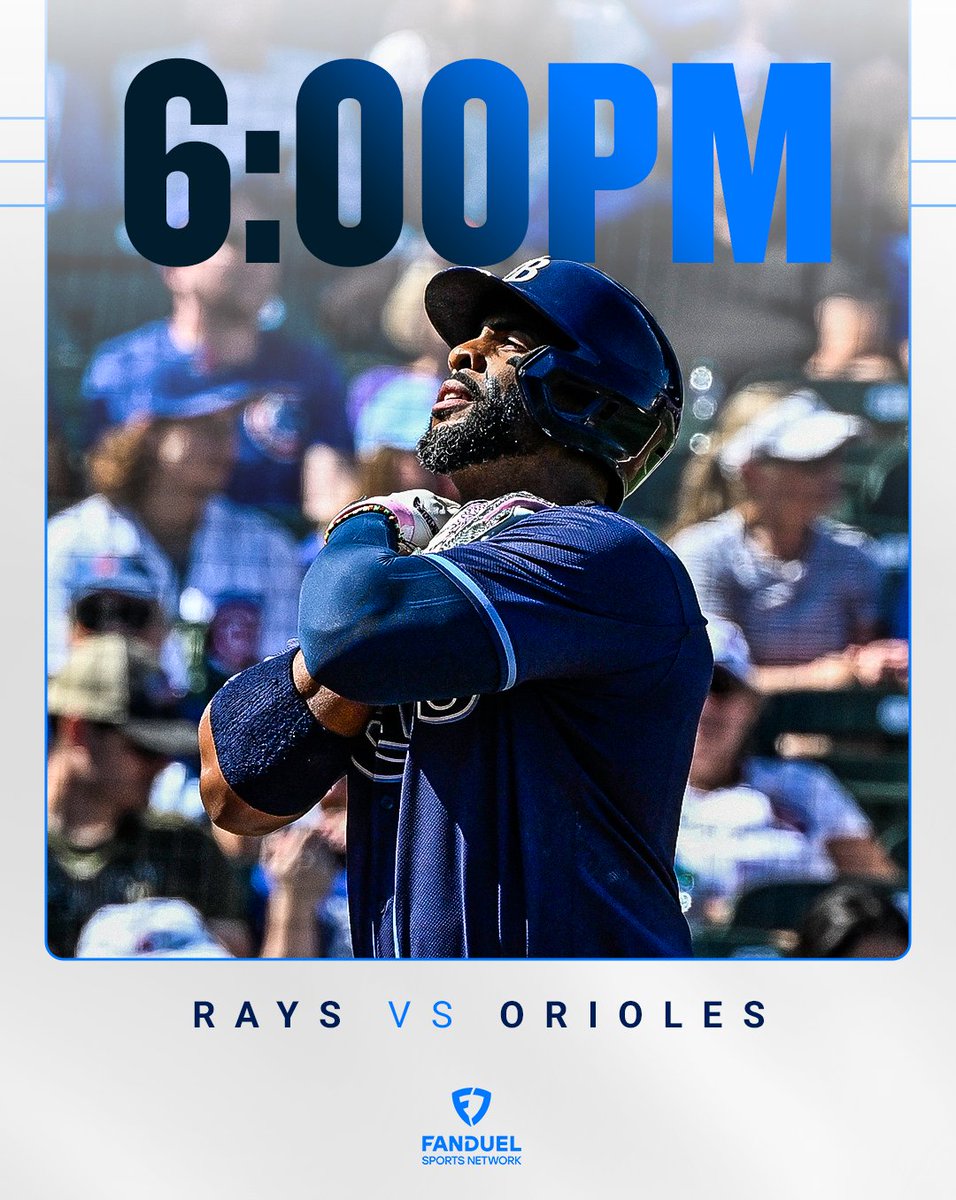 Rays on FanDuel Sports Network (@FanDuelSN_Rays) / Posts / X
