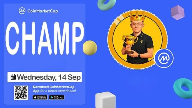 Champonbsc's tweet photo. Ⓜ️ $CHAMP is officially featured on @CoinMarketCap 🔥 
Another huge step in our journey—momentum is real! 💎

Ⓜ️  https://t.co/i6rRqWkNbZ https://t.co/44xnkHSRnp