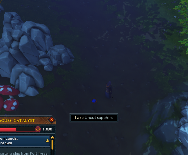 Doing wisps of the grove and someone tricked me. Cruel