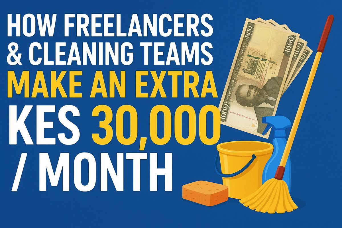 shinyhive's tweet image. We&apos;ve outlined practical, tool-based strategies that can help cleaning teams and freelancers increase their monthly revenue by streamlining operatins.
[ shorturl.at/jaLrK]
#BusinessEfficiency #Kenya #SMEs #Entrepreneurship #FacilityManagement #Tech #ShinyHiveCleaners&quot;