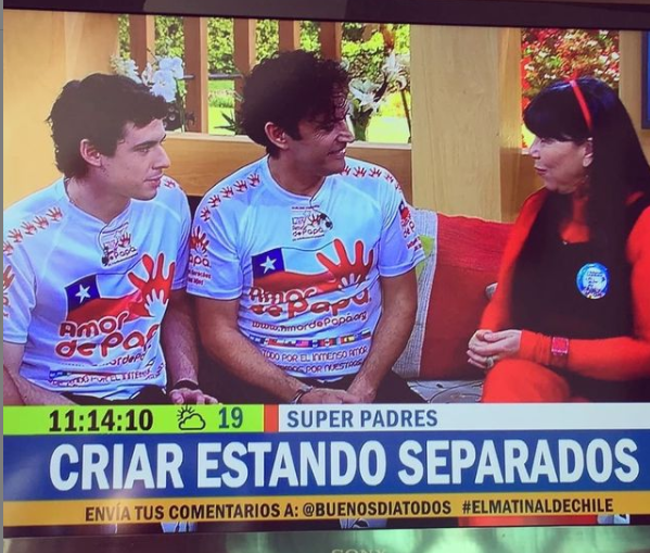 AmordePapa's tweet image. EN MATINAL DE CHILE, mientras seguimos &quot;empoderando&quot; a papás privados injustamente de estar con sus hijos.

+INFO: reservas@leyamordepapa.cl

NO DEJE PASAR +TIEMPO PENSANDO QUE &quot;ALGO&quot; MEJORARÁ. ACCIONE HOY Y GANEMOS CON NUESTRA #LEYAMORDEPAPÁ

@AmordePapa 
amordepapa.org