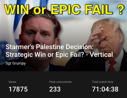 another great night on Youtube, some challenging questions from the chat as well - thankyou all - 🙏