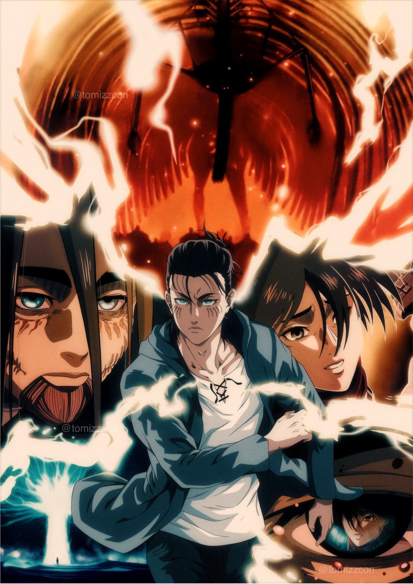 tomizzcon's tweet photo. ▪️Eren Yaeger [Composition] - Finale 
🖊️Digital Illustration 
Realized with @Procreate @ProcreateJapan 

#eren #ErenJaeger #AttackOnTitan #aot #artwork @TTD_E @Luca_dokkan @SLOplays @ToonRami https://t.co/YH90NPOeKW