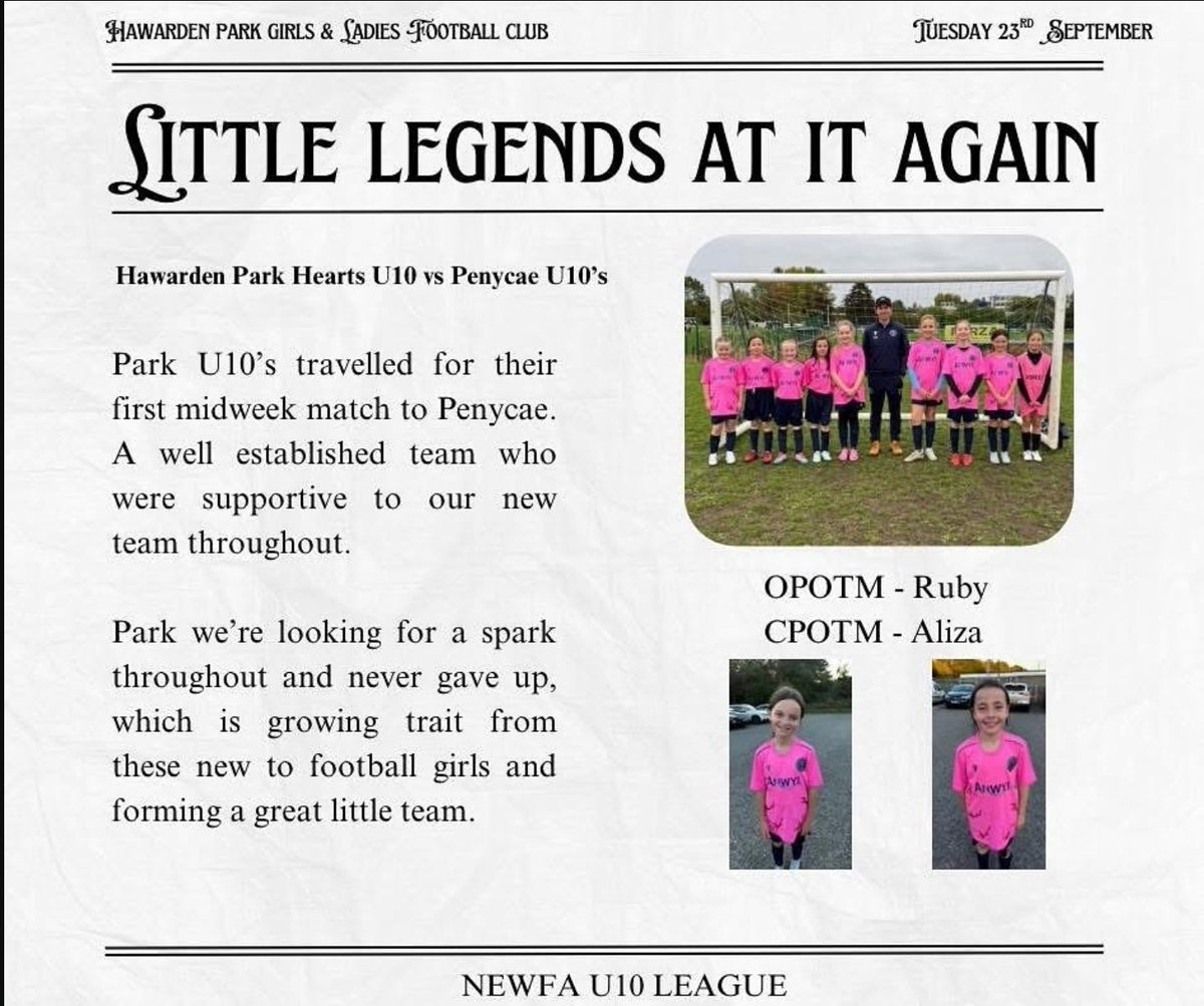 Hawarden Park FC tweet media