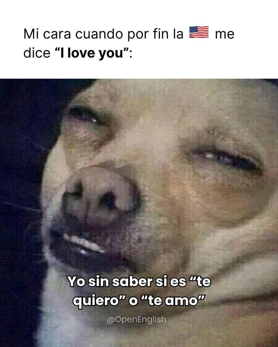 Una razón más para aprender inglés. Levanten la mano los que han caído en esta trampa😂