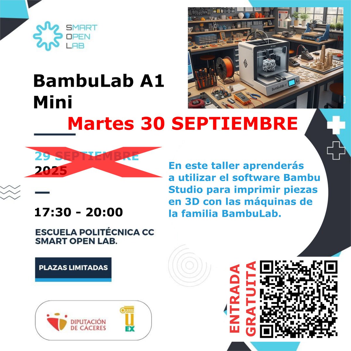 Debido al gran número de solicitudes que hemos recibido, hemos decidido dividir la formación en dos sesiones para que todos puedan disfrutarla mejor.

Ambas sesiones tendrán el mismo contenido, pero con enfoques distintos:
- Lunes: estilo más “kid”
- Martes: estilo más “adulto”