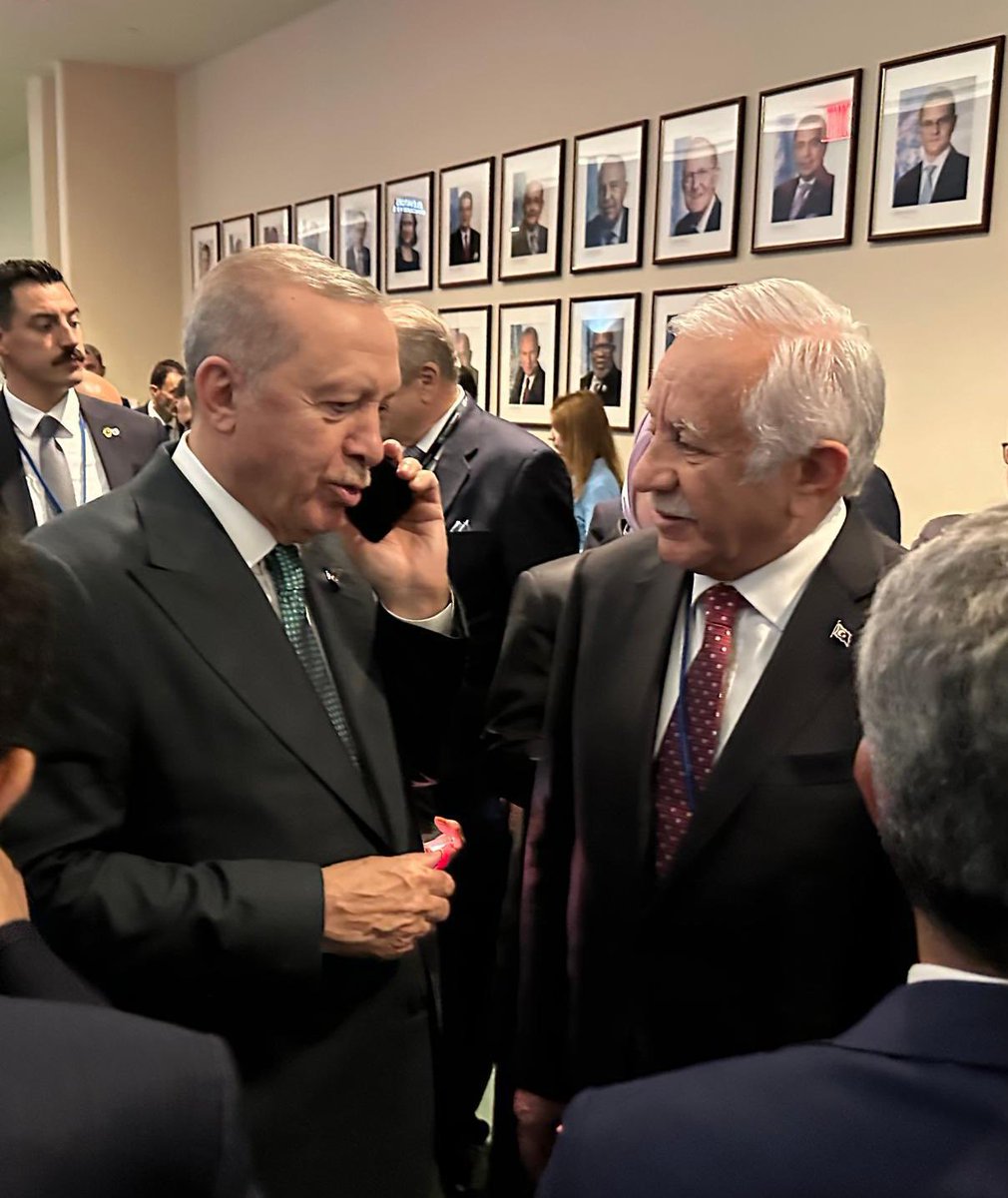 📌 MHP Genel Başkanımız Sayın Devlet Bahçeli, BM Genel Kurulu’ndaki konuşması dolayısıyla Cumhurbaşkanımız Sayın Recep Tayyip Erdoğan’ı telefonla arayarak tebrik etti.

🇹🇷 Türkiye’nin her platformda güçlü bir şekilde temsil edilmesi bizler için büyük bir gurur kaynağıdır.