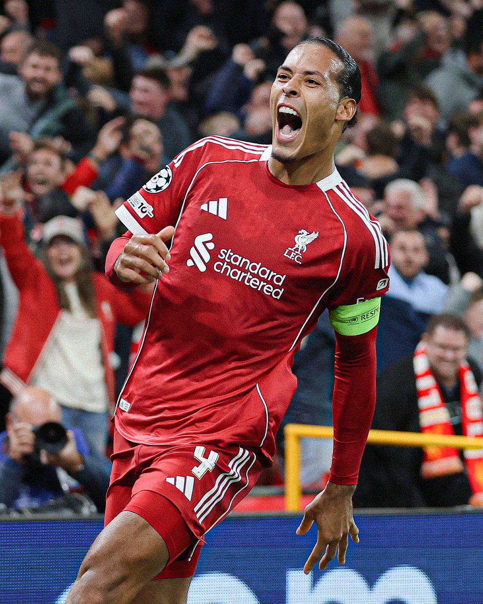 Six out of seven of Liverpool's winning goals this season have come after the 83rd minute:

⏱ 88' - Chiesa vs Bournemouth
⏱ 100' - Ngumoha vs Newcastle
⏱ 83' - Szoboszlai vs Arsenal
⏱ 95' - Salah vs Burnley
⏱ 92' - van Dijk vs Atletico Madrid
⏱ 85' - Ekitike vs Southampton