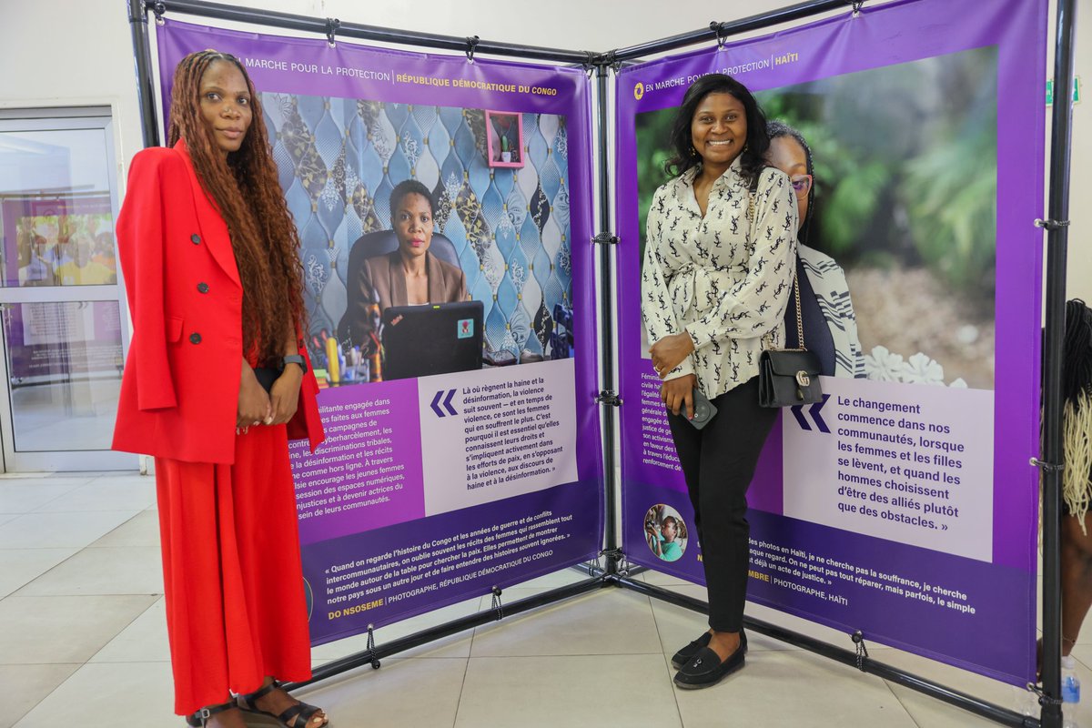 Inclure les femmes n'est pas une option, c'est une condition pour la paix, car sans elles cette paix serait illusoire.
Merci à la MONUSCO  et l'ONU FEMMES 
#Vive la femme
#Vive la femme Congolaise 
#Vive la paix dans le monde et en RDC particulièrement.