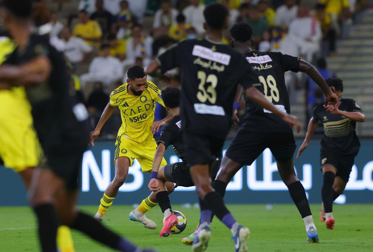 مبروك لكل عشاق  #النصر 💙💛
ونحمد الله  على الفوز والتأهل 🙏
وبدعمكم يا اغلى جمهور سنواصل المسيرة💪
#النصر_جده 
#أغلى_الكؤوس