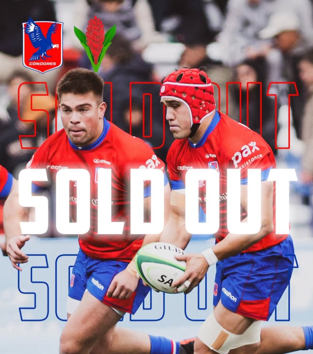 #Rugby 

Chile logró la ayuda política, aumentó el aforo disponible del Sausalito de 12.000 a 20.000 y llenará el estadio 

🏟️Toooodo vendido para el el partido definitorio vs Samoa en Viña del Mar 

Luego del 32-32 en Salt Lake City, los isleños pierden a su capitán  para la