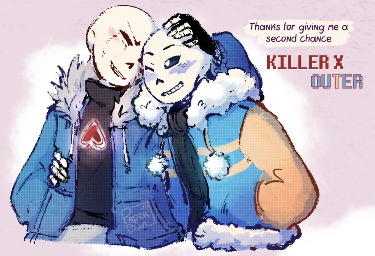 Paper_Bun_'s tweet image. Sans x Sans pt. 2/?
And with that, we’ve got all the bad Sanses ✨

#undertaleAU #KillerxOuter #NightmarexCcino #HorrorxLust