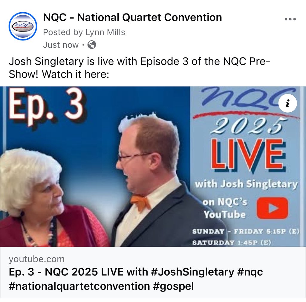 NQConline's tweet image. Josh Singletary is live with Episode 3 of the NQC Pre-Show! Watch it here: youtube.com/live/Z2qLJAnbJ…