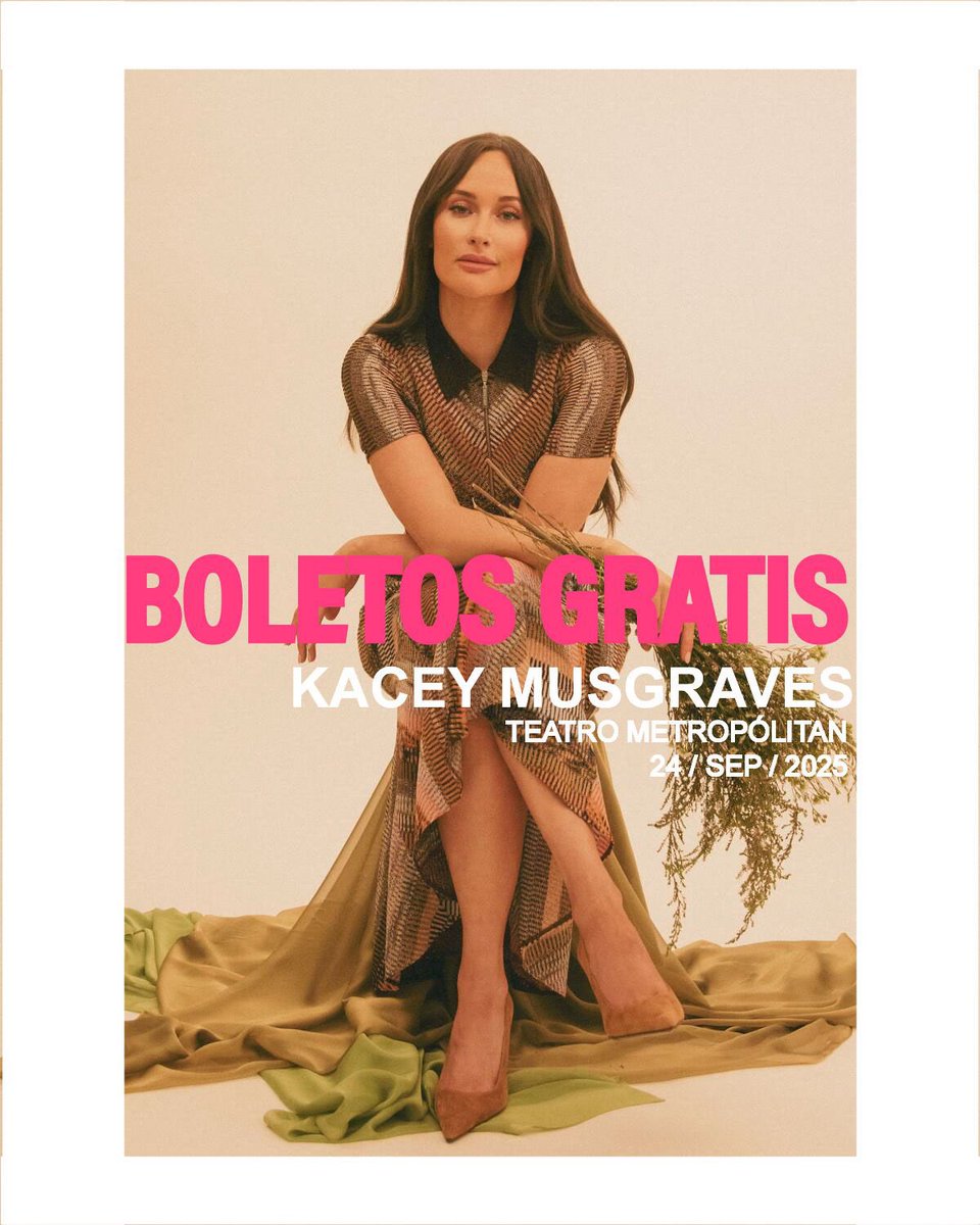 _losimaginantes's tweet image. 🚨 BOLETOS GRATIS 🚨

Tenemos unos cuantos boletos DOBLES para que se vayan el día de mañana a ver a Kacey Musgraves (@spaceykacey) al Teatro Metropólitan. 🦋

Solo deberán seguir estos pasos. 

1.- RT a este post para que más gente se sume

👇🏽