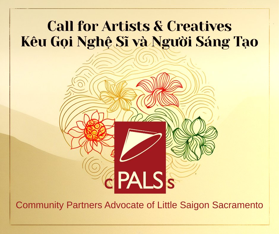 baohouse's tweet photo. The Community Partners Advocate of Little Saigon Sacramento (cPALSs) org is looking for creatives interested in participating various projects, e.g. Christmas Toy Drive, Lunar New Year, and Mid-Autumn Festival. Please fill out this form for your interest! https://t.co/dkQFm3A05u https://t.co/Qx8p9pI5d6