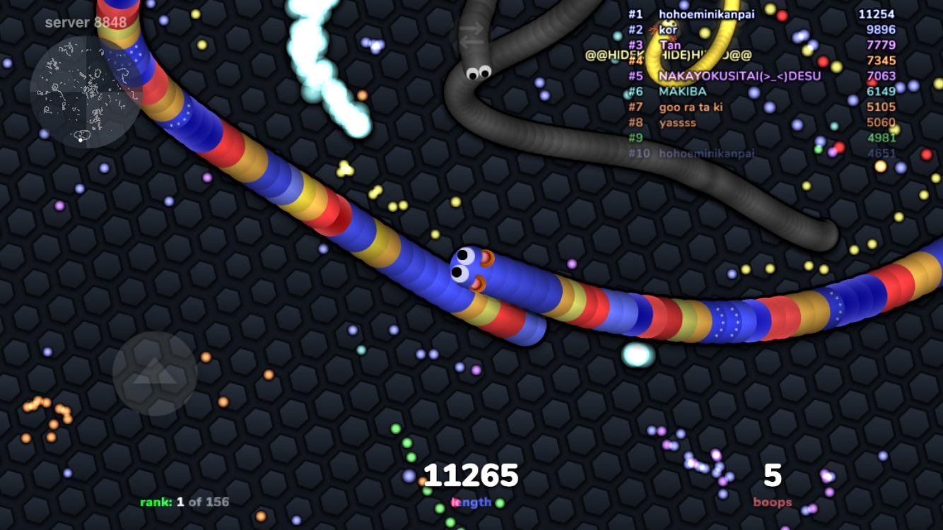 微笑みに乾杯Slither.io on X: 