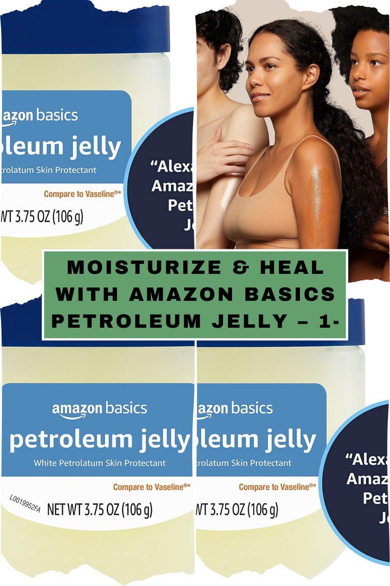 MdAzizu93911352's tweet image. Shop now and experience ultimate skin protection with Amazon Basics Petroleum Jelly!
c8ke.com/InstantShop
#AmazonBasics #PetroleumJelly #SkinCare #Moisturizer #Unscented #DrySkin #HealthAndBeauty #SkincareEssentials #ChappedLips #MinorWounds #AmazonFinds