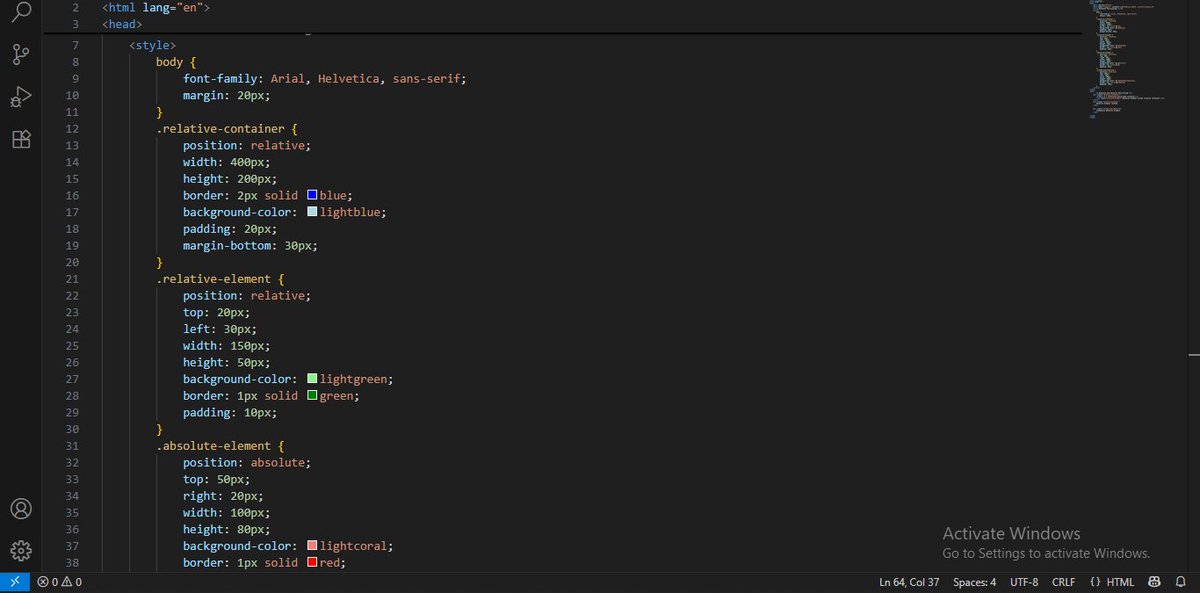 Xetron01's tweet image. Day 15/30:
#30DaysofCodeChallenge
Learned positioning today (relative, absolute and fixed)
Finally understand why elements sometimes float in weird places