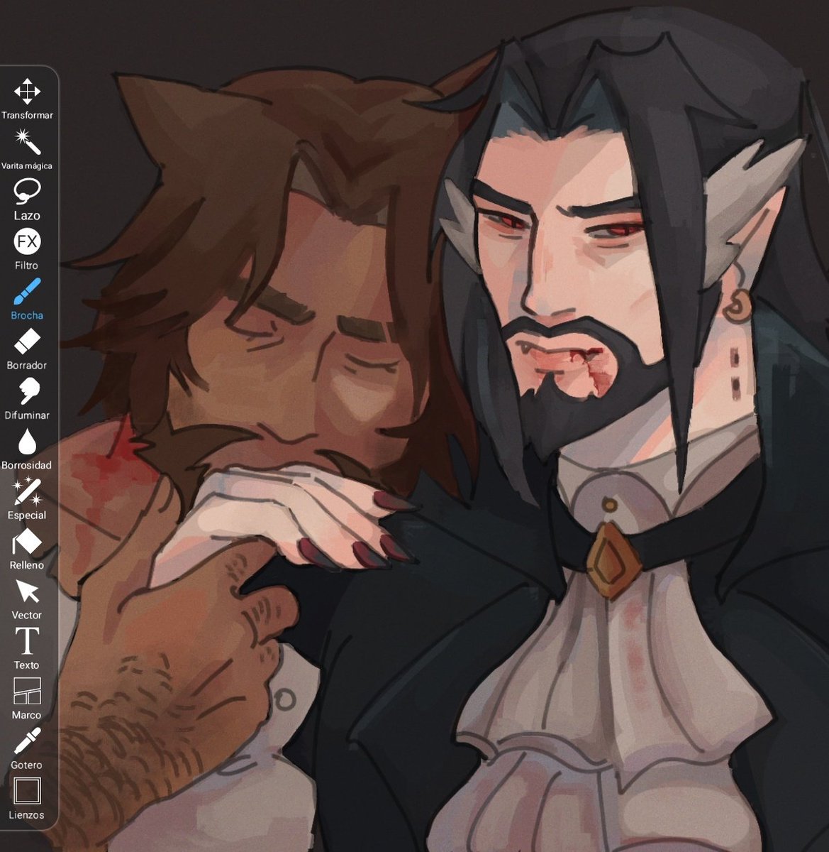 yiyismurf's tweet photo. 🐺 💞 🦇 https://t.co/JAqzacEC9y