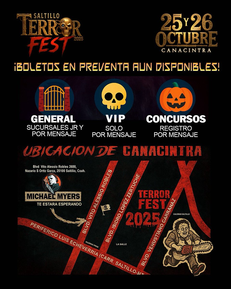 Terror Fest Saltillo tweet media