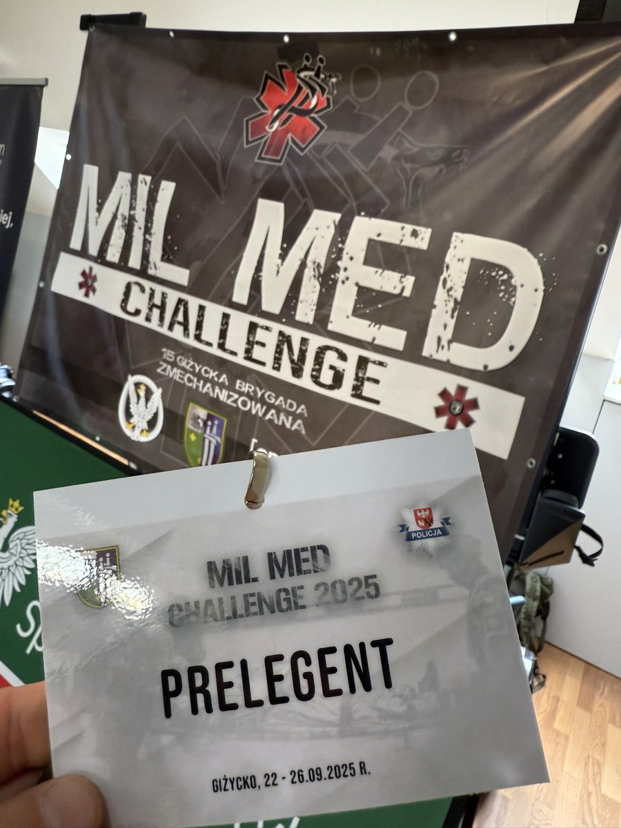 Meldujemy się na MIL MED CHALLENGE 2025 – mistrzostwach Wojska Polskiego w TacMed. Są tu najlepsi z najlepszych. Uczymy, szkolimy, oceniamy. Szykujemy dla zawodników konkurencję nawiązującą do pracy na wschodzie. Nie będzie lekko…

💉 wesprzyj pracę w okopach: