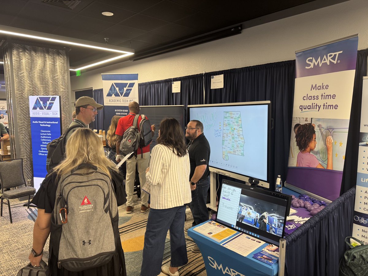 SMART_Tech's tweet image. #ALET2025 day ✌️happening now! Come visit us at booth 19! #wearesmart