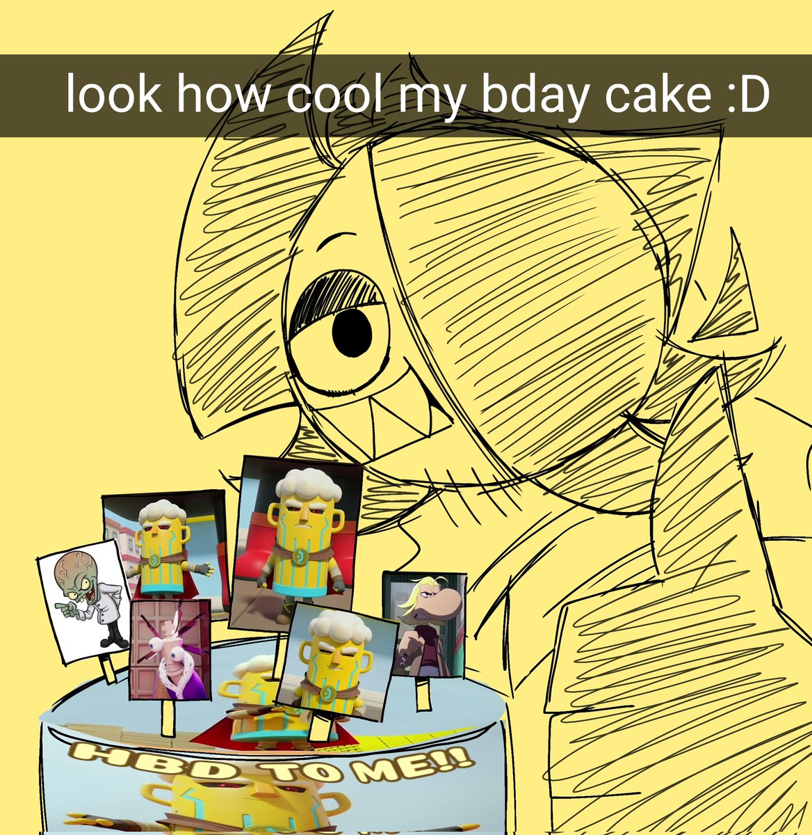 Ylow_Jazzt's tweet photo. Ooo... Someone had a birthday-
Wait, today it's my birthday yippie🎉
Look how cool my bday cake!
#thePRSNL #PRSNLdoodle #whoisdumpa #dumbart https://t.co/avWhOAqdPt