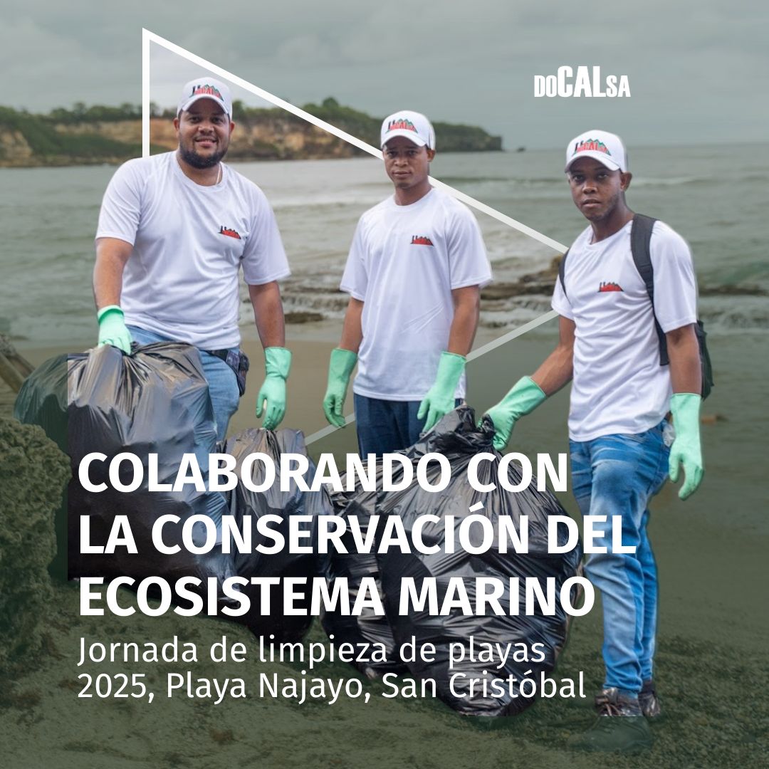 Docalsa_do's tweet image. El sábado realizamos, junto a @Ambienterd, una limpieza en Playa Najayo, San Cristóbal, contribuyendo a reducir desechos y proteger el ecosistema marino. Parte de nuestro plan anual de sostenibilidad.
#DocalsaRD #MedioAmbiente #LimpiezaDePlayas
