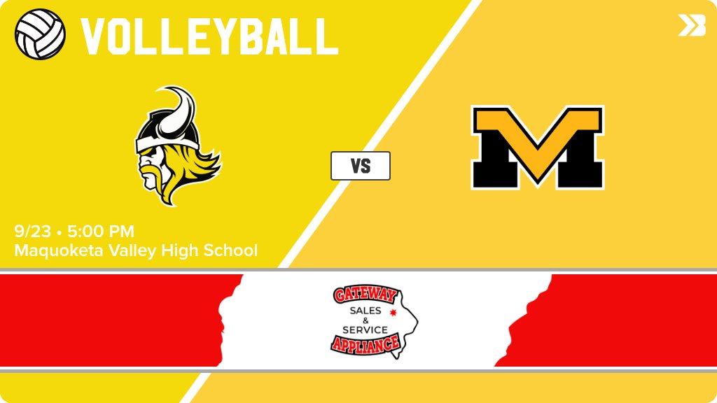 Volleyball (8th Grade) Game Day! - Check out the event preview for the The Maquoketa Valley Wildcats vs The Edgewood-Colesburg Vikings. It starts at 5:00 PM and is at Maquoketa Valley High School Middle School Gym. gobound.com/ia/ighsau/vb/2…