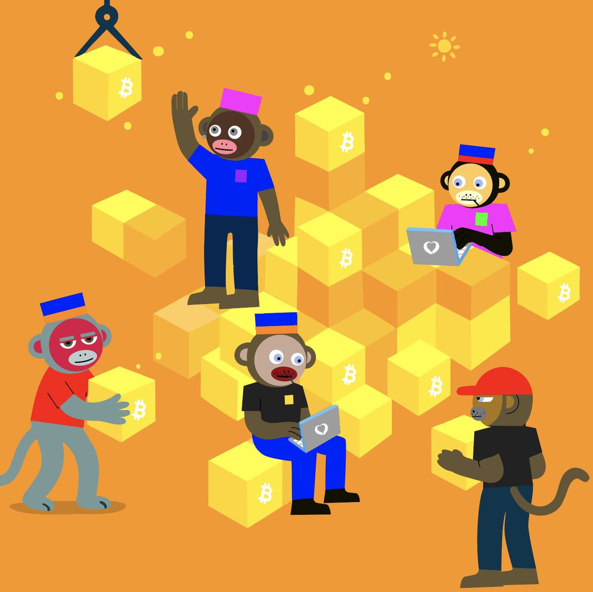 OnChainMonkey's tweet image. Stacking sats.
Building culture.
Shaping art on Bitcoin.
OnChainMonkey.