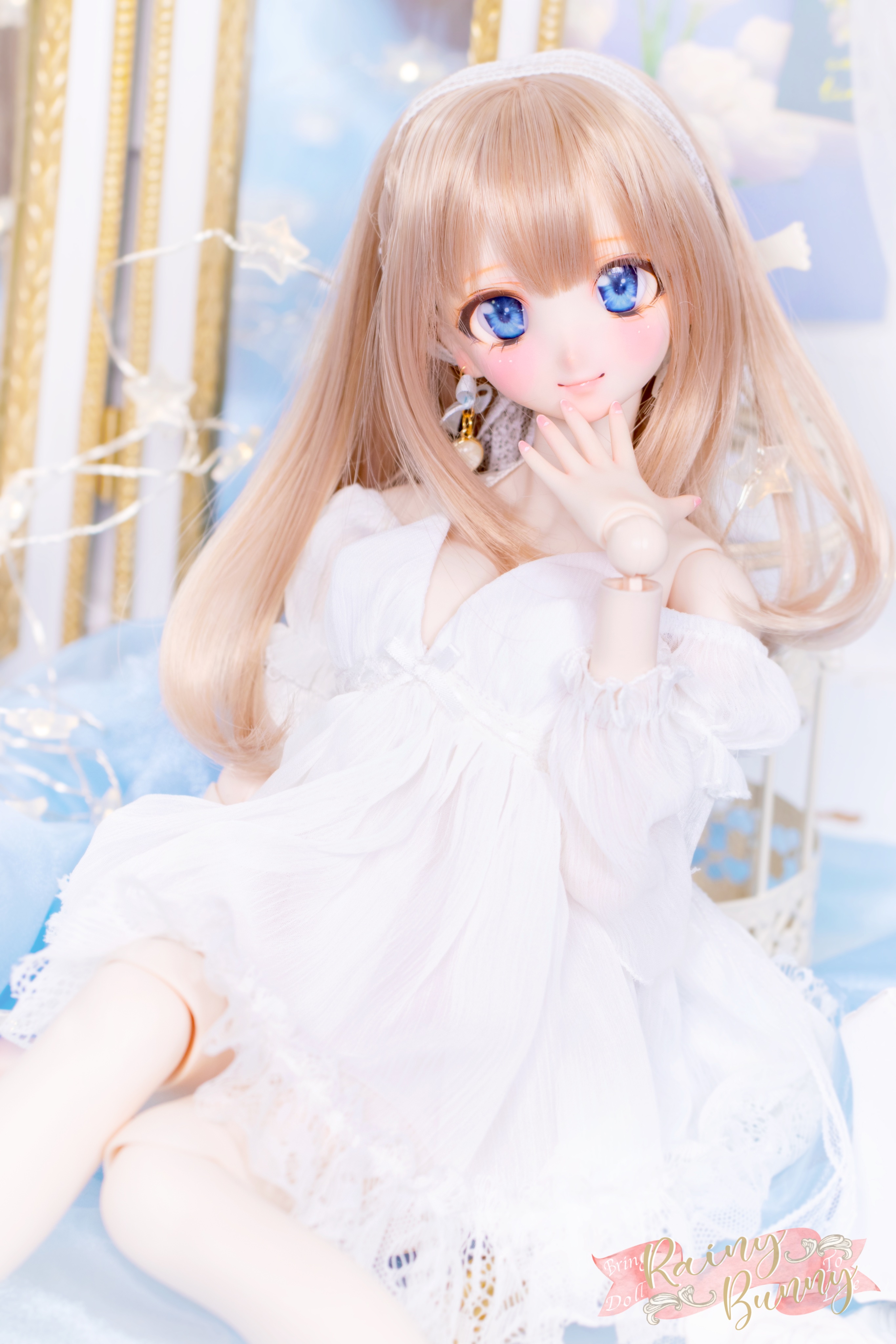 水無月の花　アートドール　オリジナルドール　ハンドメイドドール 水無月の花 アートドール オリジナルドール ハンドメイドドール